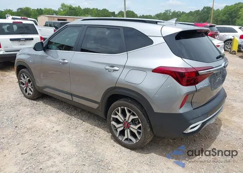 2021 Kia Seltos Sx Turbo из США, поврежденный, VIN KNDETCA21M7143521